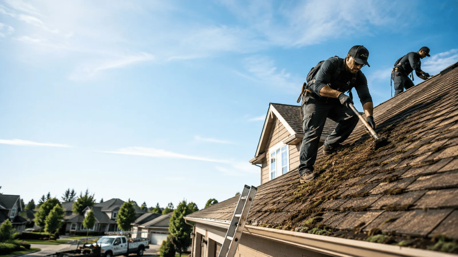 Roof Moss Removal in Helena, OK near me